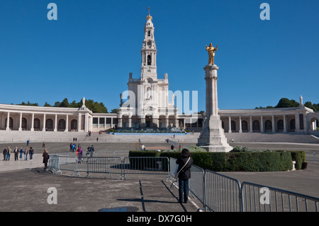 Santuario di Fatima, Ourém, Portogallo Foto Stock