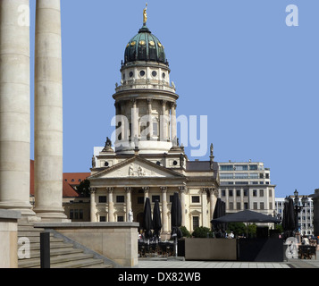 Imponente edificio denominato cattedrale francese a Berlino (Germania) Foto Stock