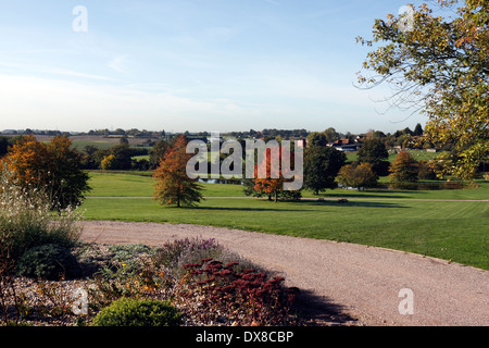 LA CAMPAGNA DELL'ESSEX IN AUTUNNO. REGNO UNITO. Foto Stock