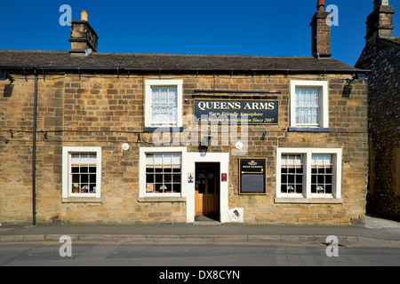 La Queens arms Bakewell Derbyshire England Regno Unito Foto Stock