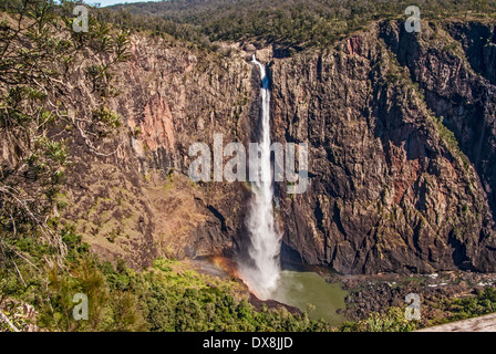 Cascate WALLAMAN, QUEENSLAND, Australia, Australia il più alto picco singola goccia cascata, Foto Stock