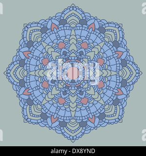 Mandala. Indian motivo decorativo. Foto Stock