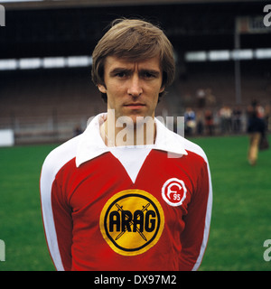 Calcio, Bundesliga, 1979/1980, Fortuna Duesseldorf, presentazione della squadra, ritratto Dieter Brei Foto Stock