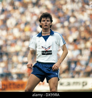 Calcio, Bundesliga, 1979/1980, Parkstadion, FC Schalke 04 versus MSV Duisburg 1:2, scena del match, Winfried Geier (S04) Foto Stock