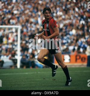 Calcio, Bundesliga, 1979/1980, Park Stadium, FC Schalke 04 versus Eintracht Frankfurt 1:0, scena del match, Stefan Lottermann (Eintracht) Foto Stock