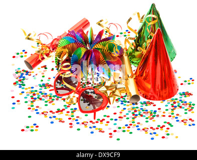 Decorazione Di Carnevale Ghirlande, Fiamma E Coriandoli Fotografia Stock -  Immagine di sorpresa, decorazione: 40126688