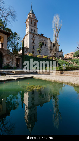 Santa Maria la Chiesa di La Alhambra Foto Stock