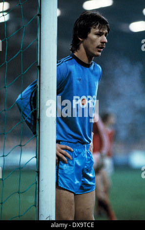 Calcio, Bundesliga, 1980/1981, Ruhrstadion, VfL Bochum contro Bayer 04 Leverkusen 1:1, scena del match, Ivan Zugcic (VFL) Foto Stock