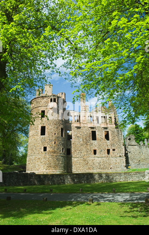 Huntly castello nella città di Huntly, Aberdeenshire, Scozia. Foto Stock