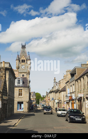 La città di Huntly in Aberdeenshire, Scotland, Regno Unito. Foto Stock