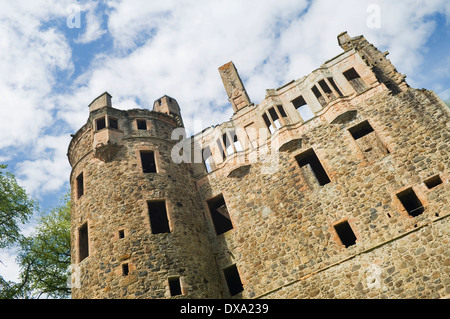 Huntly castello nella città di Huntly, Aberdeenshire, Scozia. Foto Stock