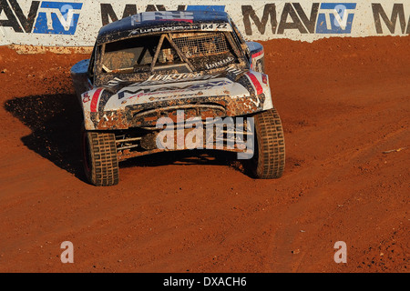 CHANDLER, AZ - Ott 28: Josh Merrell (22) alla velocità nel Lucas Oil Off Road racing serie Challenge Cup il 28 ottobre 2012 Foto Stock