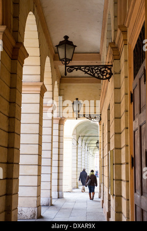 Strade di Modena, Emilia Romagna, Italia Foto Stock