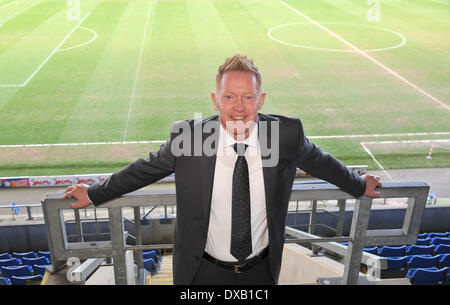 Oxford, Regno Unito. Il 22 marzo 2014. Gary Waddock è annunciato Oxford Regno del nuovo allenatore. Pic da Denis Kennedy. Credito: Denis Kennedy/Alamy Live News Foto Stock