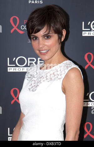 Attrice spagnola Veronica Echegui riceve l'Oreal bellezza premio durante il XVII Malaga Film Festival presso l'AC Hotel il 21 marzo 2014 a Malaga, Spagna Foto Stock