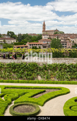 Vista dal Palazzo Berbie in Albi. Francia Foto Stock