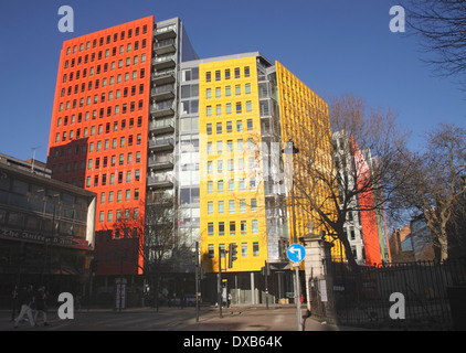 Central Saint Giles ufficio e sviluppo residenziale di Londra Foto Stock