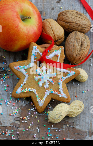 Biscotti di Natale Foto Stock