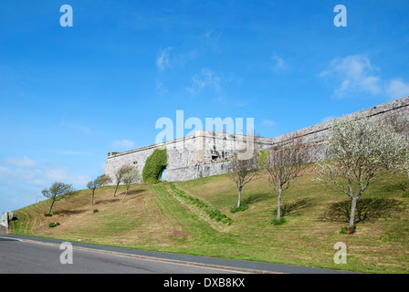 La Cittadella Reale a Plymouth, Devon, Regno Unito Foto Stock