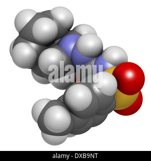 Gliclazide Diabetes molecola di farmaco. Classe di solfonilurea anti-diabetici agente. Foto Stock