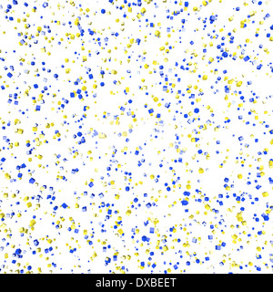 Lo sfondo da multi-colore di cubetti di astratta. Essa è isolata Foto Stock