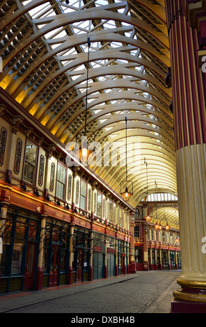 Mercato Leadenhall, Gracechurch Street ,City di Londra, Regno Unito Foto Stock