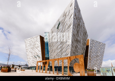 Titanic Belfast Foto Stock