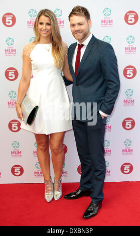 Londra, UK, 23 marzo 2014 Brian McFadden and Vogue Williams frequentare il Tesco mamma dell'anno premi al Savoy Hotel Credito: MRP/Alamy Live News Foto Stock