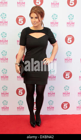 Londra, UK, 23 marzo 2014 Coleen Rooney assiste il Tesco mamma dell'anno premi al Savoy Hotel Credito: MRP/Alamy Live News Foto Stock