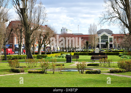 Welwyn Garden City Town Center Foto Stock