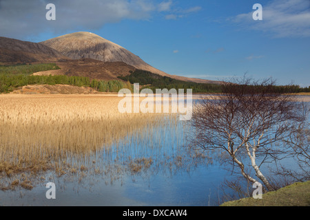 Loch Cill Chriosd vicino a Broadford sull'Isola di Skye, Western Isles, Scozia. Foto Stock