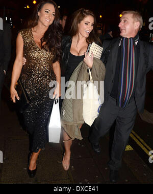 Lucy Pinder a dadi sovietica Awards partito svoltasi a Aura a Mayfair. Londra, Inghilterra - 06.12.12 con: Celebrity Gossip dove: Foto Stock