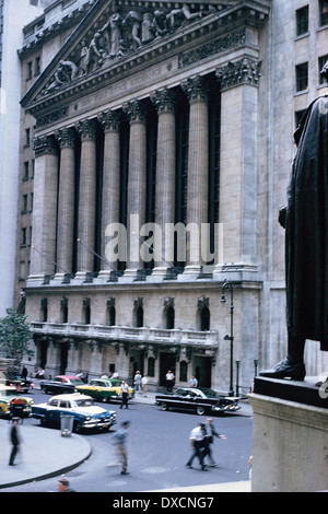 New York Stock Exchange, 1958 Foto Stock