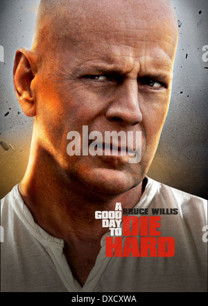 A Good Day to Die Hard Year : 2013 USA Director : John Moore Bruce Willis American Poster Foto Stock
