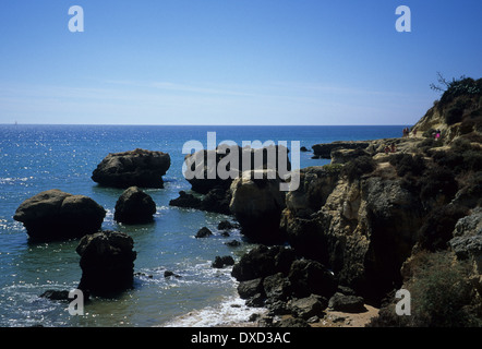 Le immagini del viaggio di Albufeira Algarve Portogallo Foto Stock