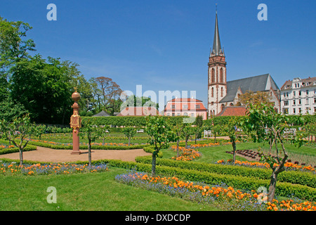 Chiesa di Santa Elisabetta, Darmstadt Foto Stock