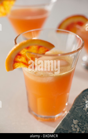 Close-up di cocktail per party, Studio Shot Foto Stock