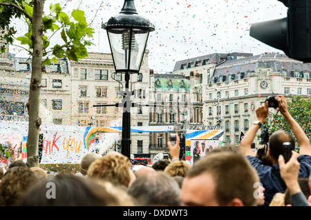 Giochi Olimpici di Londra si è aggiudicato il 2012 Olimpiadi Foto Stock