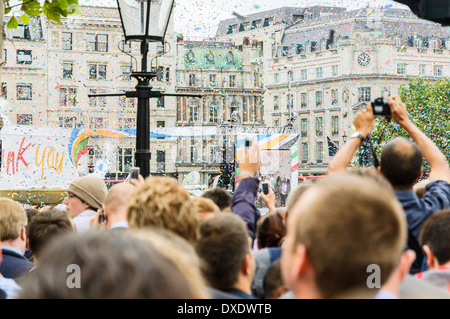 Giochi Olimpici di Londra si è aggiudicato il 2012 Olimpiadi Foto Stock