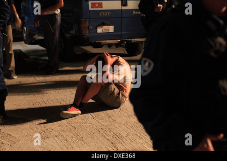 Diaz: non pulire questo sangue Foto Stock