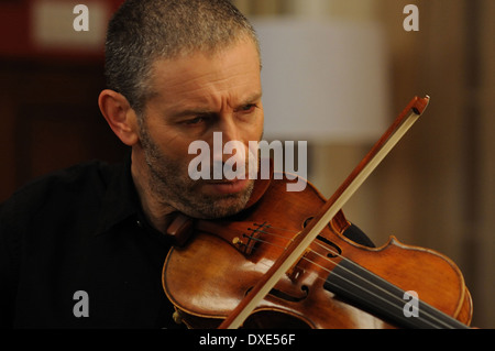 Un quartetto di tardo Foto Stock