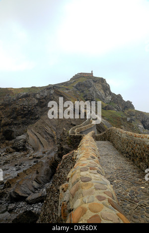 Bizkaia coast-Gaztelugatxe Foto Stock