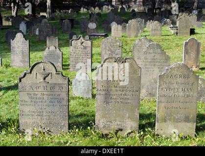 Il Vecchio terreno di seppellimento di St Mary Cattedrale Basilica di Halifax Nova Scotia Canada 3 Foto Stock