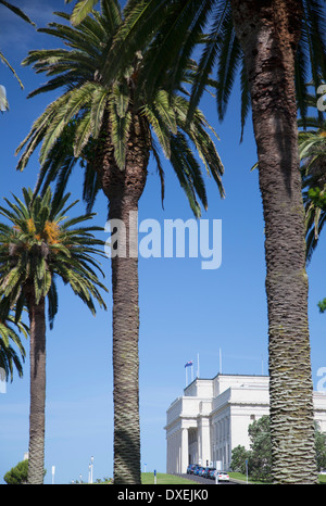 Museo di Auckland a Auckland Domain, Auckland, Isola del nord, Nuova Zelanda Foto Stock