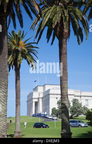 Museo di Auckland a Auckland Domain, Auckland, Isola del nord, Nuova Zelanda Foto Stock