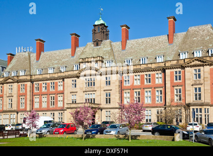 Il Royal Victoria Infirmary Leazes ingresso ala Newcastle upon Tyne Tyne and Wear England GB UK EU Europe Foto Stock