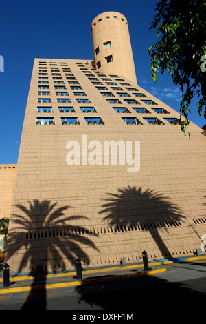 A forma di piramide centro shopping di Polanco, Città del Messico, Messico Foto Stock