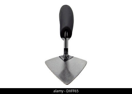 Costruzione cazzuola isolati su sfondo bianco Foto Stock