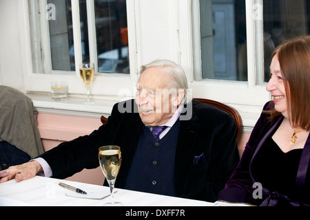 Peter Lewis, Alison Wier, Oldie pranzo letterario 11/03/14, Foto Stock