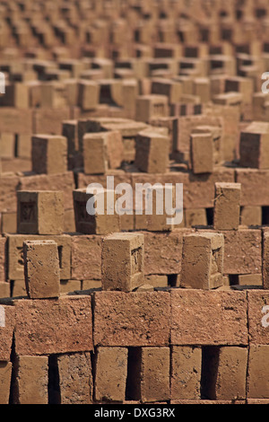 Mattone tradizionale forno di Pune, Maharasthra, India Foto Stock